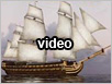 Light ship-of-the-line Video